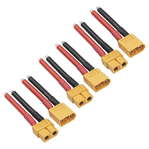 3 pares ShareGoo XT60 enchufe macho hembra conector con 1.969 in 14AWG cable de silicona para RC Drone Quadcopter Car Boat Lipo Battery ESC cargador