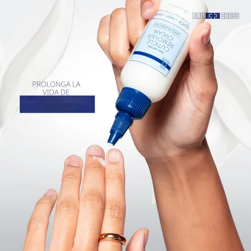 Miniatura 4 de Crema Removedora de Cutículas Blue Cross para Cutículas Secas y Dañadas, Suavizante Hidratante de Cutículas para Uñas, Cuidado Profesional de Uñas