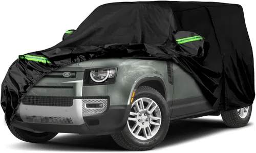 Funda impermeable para coche de reemplazo para Land Rover Defender 110 de 4 puertas 2020-2025, cubiertas para todo clima de 6 capas con puerta con