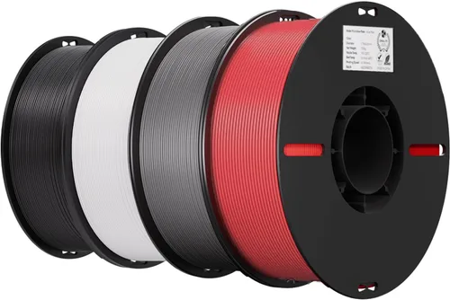 Miniatura 27 de Creality Filamento PLA+ Negro 1.75mm, filamento para impresora 3D de alta resistencia y sin enredos, embalaje al vacío, filamento para impresión 3D