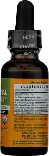 Miniatura 5 de Herb Pharm Compuesto de chupete intestinal orgánico, 1 FZ