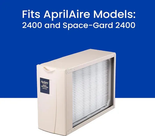 Miniatura 8 de AprilAire 401 Filtro de repuesto para horno para AprilAire 2400, purificadores de aire para toda la casa Space-Gard 2400 - MERV 10, Filtro de aire