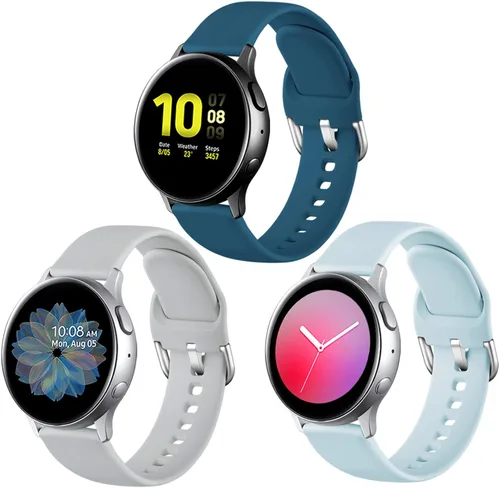 Miniatura 24 de Lerobo - Bandas compatibles con Samsung Galaxy Watch Active/Active 2 de 1.57 y 1.73 pulgadas/Galaxy Watch 1.65 pulgadas. Correa de reloj