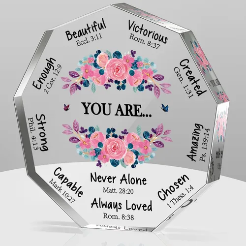 Regalos cristianos para mujeres, cumpleaños, Navidad, inspiración, regalos religiosos, pastor católico espiritual, esposa, regalo de agradecimiento