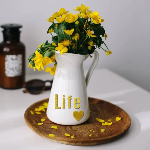 Miniatura 6 de 790 piezas de 10 hojas de calcomanías de letras doradas con purpurina, letras del alfabeto, kit de números de letras autoadhesivas para regalo