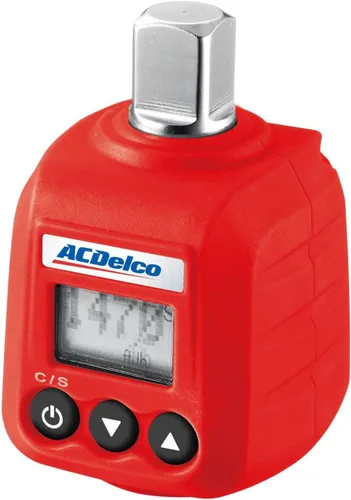 ACDelco - Adaptadores de par digital de servicio pesado de 3/8" y 1/2" con zumbador y notificación de flash LED - Normas ISO 6789 con certificado de