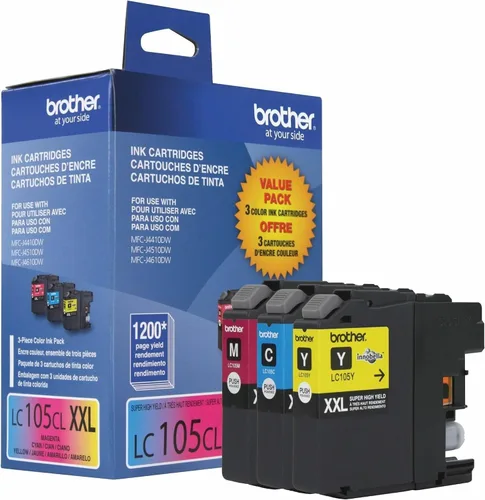 Miniatura 3 de Brother Impresora LC1053PKS Tinta, Cian, Magenta, Amarillo