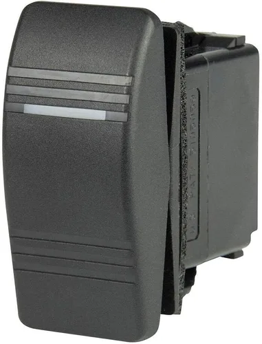 Miniatura 12 de BEP Marine Control táctil de 3 posiciones IP66 nominal 24V Negro 2 vías DIN montaje en carril interruptor de botón