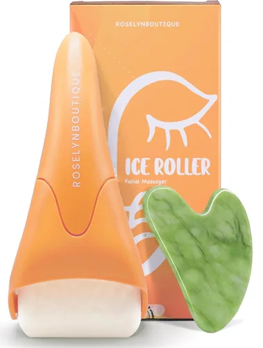 Miniatura 7 de ROSELYNBOUTIQUE Rodillo de hielo para arrugas faciales, líneas finas, hinchazón, palo masajeador, herramientas de cuidado de la piel facial, regalos
