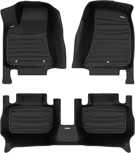 TuxMat - Para los modelos Dodge Charger RWD 2011-2023 - Alfombrillas personalizadas para automóvil - Cobertura máxima, todo tipo de clima, medición