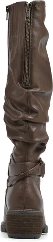 Miniatura 5 de WHITE MOUNTAIN Zapatos de mujer Crammers Botas altas de tacón apilado