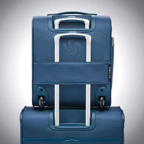 Miniatura 4 de Samsonite Solyte DLX Softside - Equipaje extensible con ruedas giratorias, azul (Mediterranean Blue)), 123570-1548