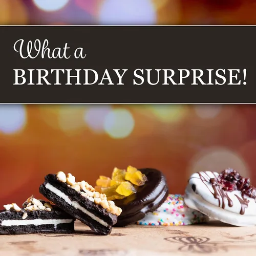 Miniatura 3 de Barnetts - Cesta de galletas de chocolate para mujer, regalo de feliz cumpleaños, ideal para mamá, esposa, tía, abuela, sobrina, hija, hermana