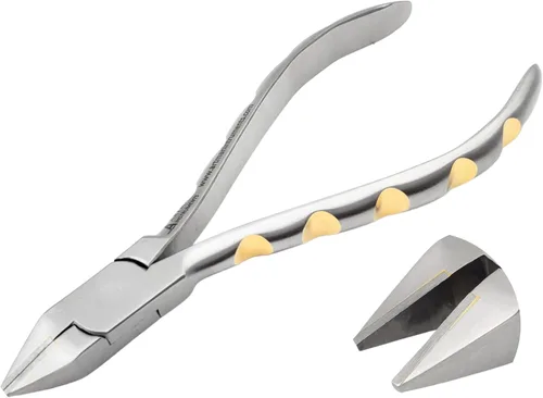 Alicates Adams con inserciones de carburo de tungsteno Arco de ortodoncia formando Alambre doblado cierre formando Golden Dot Series ARTMAN Marca