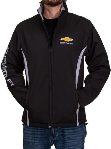 Miniatura 10 de GM Bonded - Chaqueta de poliéster para todas las estaciones, Chevrolet, Corvette, Camaro, Silverado, unisex para hombres y mujeres