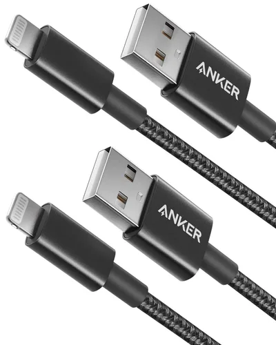 Miniatura 8 de Anker - Cable USB A a Lightning (1.8 m, 1 unidad), cable USB a Lightning de nailon certificado MFi para iPhone 14/13/12/11 Pro/11/XS MAX/XR/8/7/6s