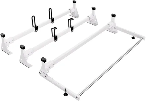 Miniatura 9 de VEVOR Portaequipajes de escalera para techo de furgoneta de 54 pulgadas, capacidad de 800 libras, portaequipajes de techo de acero resistente