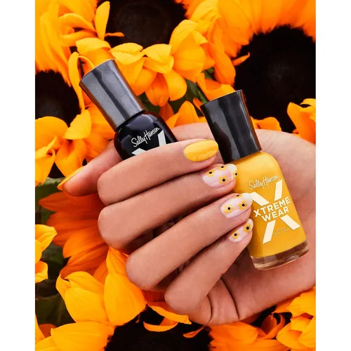 Miniatura 4 de Sally Hansen Hard as Nails Xtreme Wear Esmalte de uñas, Amarillo mellow