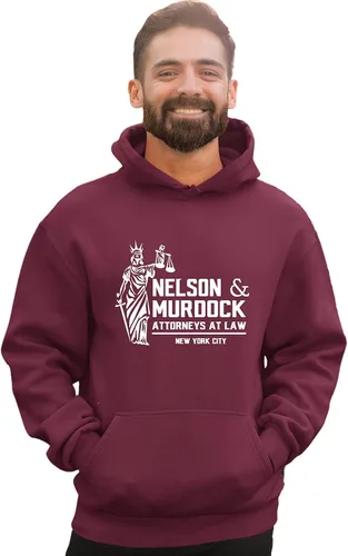 Go All Out Nelson And Murdock Attorneys At Law - Sudadera con capucha para hombre y mujer