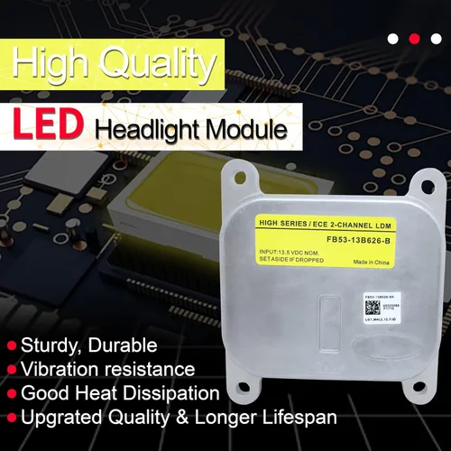 Miniatura 2 de Módulo de Faro LED de Reemplazo para FB53-13B626-B: Módulo de Faro 2016 2017 2018 2019 Ford Explorer - Módulo de Faro LED de Reemplazo