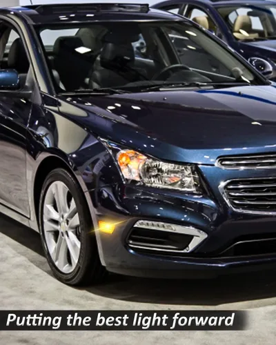 Miniatura 8 de Ensemble de luces de marcador lateral LED Bestview, lámparas de señal de estacionamiento para parachoques delantero compatibles para Chevy Cruze
