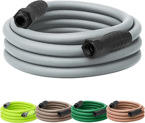 Miniatura 62 de Flexzilla - Manguera de jardín de uso general de 5/8 pulgadas x 15 pies, manguera de agua ligera para todo tipo de clima, resistente y flexible