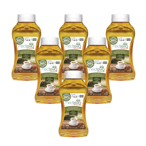 Miniatura 7 de Nectevia New England Maple - Néctar de agave con infusión de stevia, paquete de 2