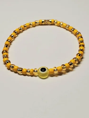Miniatura 12 de 3 pcs Ilde Cowrie seashell Evil Eye Hamsa Hand Orisha Santeria Pulseras Bracelet Set