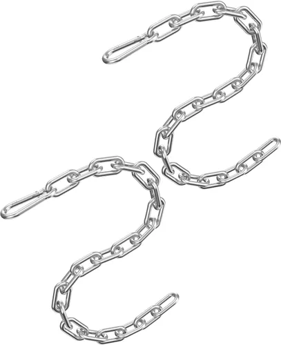 Miniatura 7 de Cadena de fitness, cadenas de levantamiento de pesas, cadena de extensión de máquina de cable, cadena de extensión de cable LAT de acero inoxidable