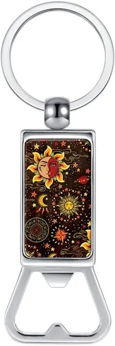 Miniatura 14 de WIRESTER Llavero de metal para abrebotellas, abridor de botellas de cerveza, llavero para cocina, bar, restaurante, fácil de transportar, mariposa