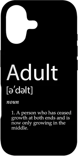 Miniatura 32 de Funny Adult Definition Joke for Parents Dad Mom Adults Case for iPhone XR