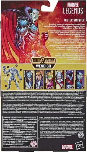 Miniatura 3 de Marvel Classic Hasbro Marvel Legends Series - Figura de acción coleccionable de Mister Sinister de 6 pulgadas (colección X-Men/X-Force), con parte