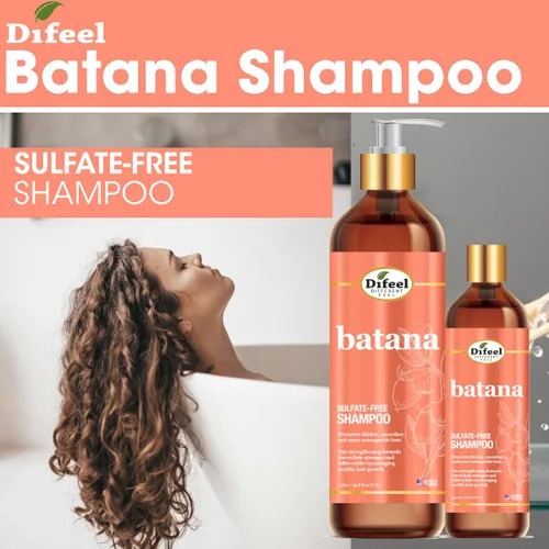 Miniatura 3 de Difeel Batana Shampoo 33.8 onzas - Champú fortalecedor sin sulfato para un cabello más grueso, más suave y manejable