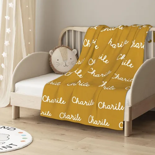 Miniatura 8 de Manta de bebé personalizada con nombres, manta de bebé personalizada para niños y niñas, manta de bebé personalizada para recién nacidos hecha