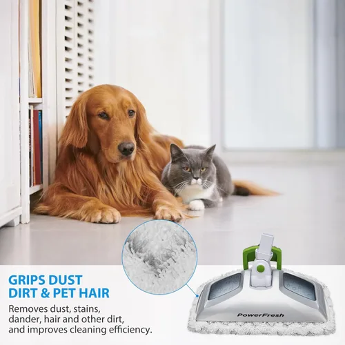 Miniatura 7 de Paquete de 6 Almohadillas de Repuesto para Trapeador de Vapor para Bissell Powerfresh Steam Mop 1940 1806 1544 2075 2685A 2181 2814 Series