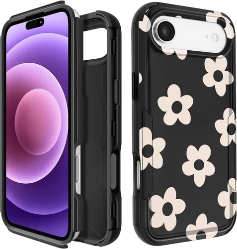 Miniatura 33 de para iPhone 11 - Funda para mujeres y niñas, diseño único estético, mariposa azul kawaii para adolescentes, funda protectora resistente, dura, a