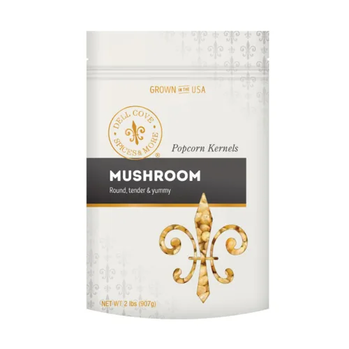 Miniatura 10 de Dell Cove Spices - Granos de Palomitas de Maíz Mushroom - Perfectos para Máquinas de Palomitas Gourmet y Cocción en Estufa, Media Libra