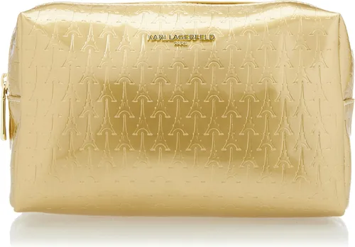 Miniatura 6 de KARL LAGERFELD Women's Maybelle Cosmetic Bag Negro/Rosa multicolor