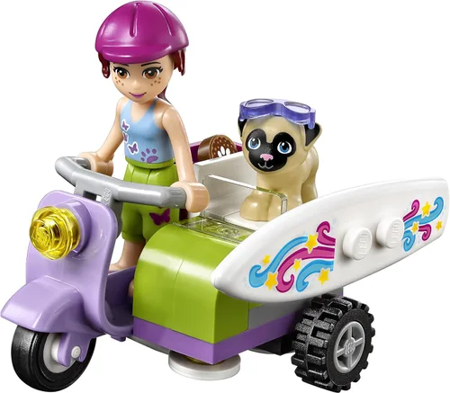 Miniatura 5 de LEGO Friends Mia´s Beach Scooter 41306 kit de construcción