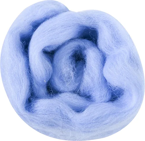 Miniatura 16 de 24 tipos de lana rosa, 4.23 oz (120 g), adecuado para fieltro húmedo y fieltro de aguja de telas hiladas de lana. Un paquete de prueba está Tonos