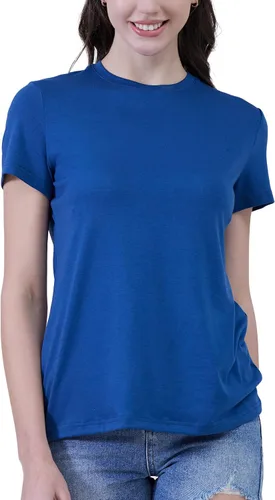 Miniatura 6 de ROTOXA Womens Summer Puff Short Sleeve V Neck T-Shirt Casual Solid Cute Blouse Tops