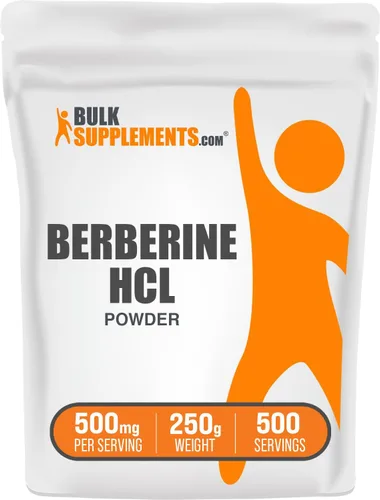 Miniatura 8 de BulkSupplements. com Berberina HCl Powder - Berberina 500mg - Suplementos digestivos - Suplementos de vesícula biliar - Suplemento de ayuno