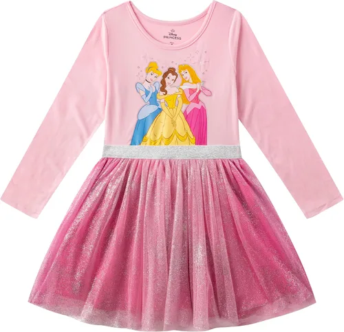 Miniatura 9 de Disney Frozen, Minnie Mouse, vestido de manga larga para niñas pequeñas y grandes