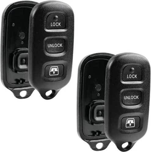 Miniatura 8 de Llavero con carcasa y almohadilla de repuesto para llave de entrada sin llave compatible con Toyota 1999-2009 4Runner / 2001-2008 Sequoia