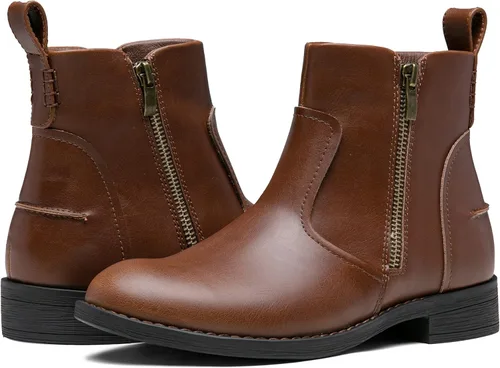 Miniatura 6 de Jeossy Botines 9008 para mujer, con cremallera, casuales, para otoño, para mujer