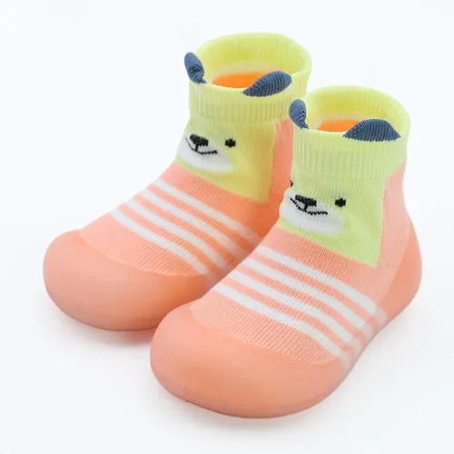 Miniatura 5 de 1 par de zapatos de bebé, calcetines de bebé, zapatos para niños y niñas, zapatos antideslizantes con suela de goma suave, zapatos para niños