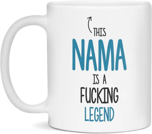 This Nama Is A Legend Mug Funny Nama, 11-Ounce White