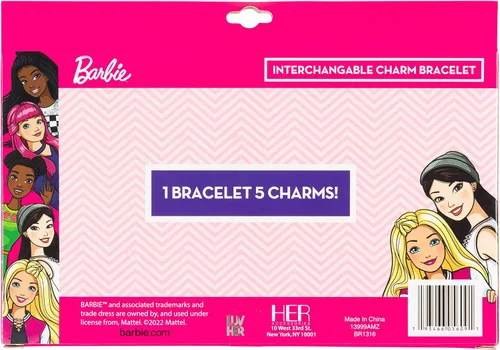 Miniatura 8 de Luv Her Juego de caja con dije para niñas con 1 pulsera y 5 dijes intercambiables, a partir de 3 años