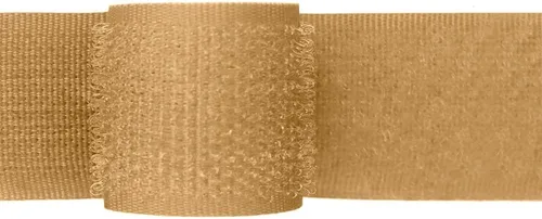 Miniatura 6 de Cinta de velcro para coser de 2 pulgadas de ancho, color beige, no adhesiva, tela de nailon beige, juego de cierre de cinta de velcro para bolsos