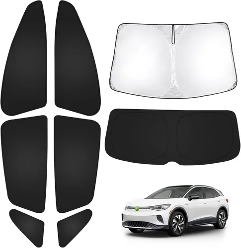 Miniatura 125 de T TGBROS Parasol para parabrisas para BMW X1 F48 2016 2017 2018 2019 2020 2021 2022 para ventana de automóvil, con bloqueo UV grueso y opaca